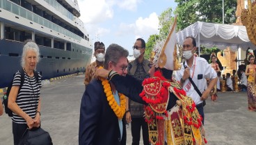 Bali Kedatangan Kapal Pesiar Pertama Sejak Pandemi