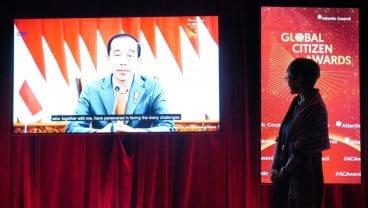 Jokowi Terima Penghargaan Global Citizen Award