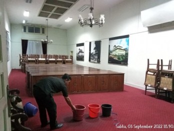 Viral Kerusakan Gedung Merdeka, Pengelola: Pemprov Jabar Siap Perbaiki