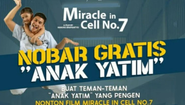 Falcon Buat Acara Nobar Gratis Miracle In Cell No. 7 untuk Anak Yatim