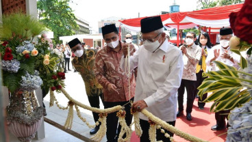 Wapres Minta Masjid Baiturrahman Semarang Jadi Pusat Pembinaan Masyarakat