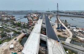 Konstruksi Jalan Tol Semarang-Demak Seksi 2 Segera Rampung