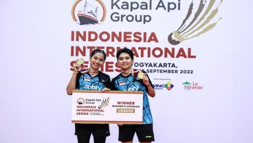 Indonesia International Series 2022: Ririn/Virni Sukses Naik Podium Juara