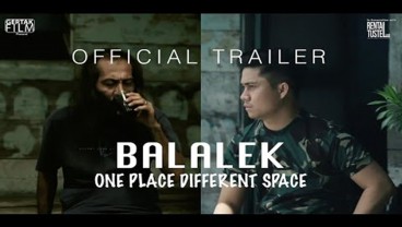 'Balalek' dan 'Rindu Tenggelam' Masuk Festival Film Bulanan