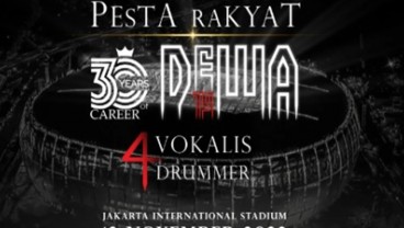 Dewa 19 Gelar Konser 30 Tahun Berkarya di JIS 12 November, Tiket Dijual Mulai Hari Ini