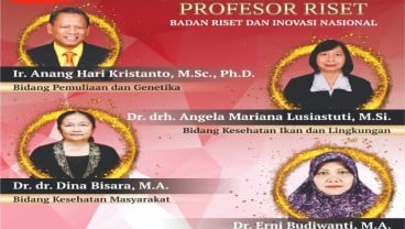 BRIN Kukuhkan Empat Profesor Riset