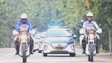 Polri Latih 264 Pengawal Tamu VVIP G20 Kemudikan Kendaraan Listrik