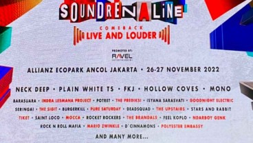 Soundrenaline 2022 Hadirkan 18 Musisi Internasional Termasuk Neck Deep dan FKJ