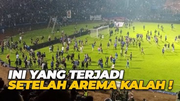 Video Detik-Detik Kerusuhan di Stadion Kanjuruhan