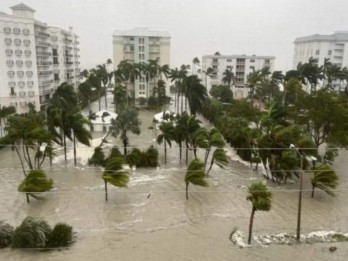 Badai Ian Landa AS, Korban Tewas Lebih dari 80 Orang