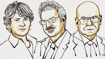 Trio Ilmuwan Ini Raih Nobel Kimia atas Penelitan Obat Kanker