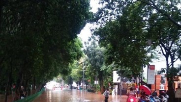 Titik Lokasi Banjir dan Genangan di Jakarta Sore Ini, Kamis 6 Oktober