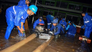 Banjir Jakarta 7 Oktober, 4 RT di Jakarta Barat Tergenang