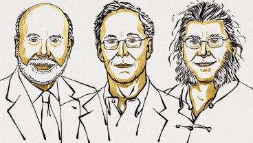 Trio Ekonom AS Ini Raih Nobel Ekonomi 2022, Ada Mantan Gubernur The Fed Bernanke
