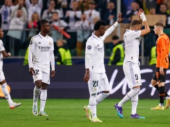Hasil Liga Champions: Diimbangi Shakhtar, Real Madrid Lolos ke 16 Besar