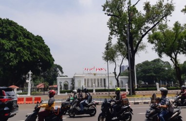 Ada Demo Buruh, Begini Kondisi Lalu Lintas di Depan Istana Negara