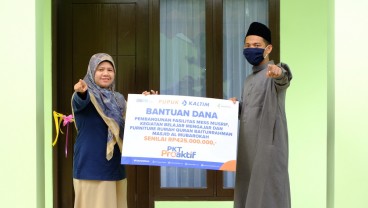 Fasilitasi Sarana Pendidikan Keislaman, Pupuk Kaltim Bangun Mess Musrif Rumah Quran Masjid Al Mubarokah Yayasan Baiturrahman