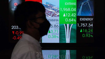 IHSG Kembali Lesu, Saham BBRI dan BUMI Paling Laris