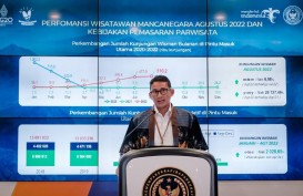 Sandiaga Sebut Indonesia Sukses Capai Target 1,8 Juta Kunjungan Wisman