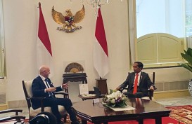 Presiden FIFA Temui Jokowi di Istana Merdeka