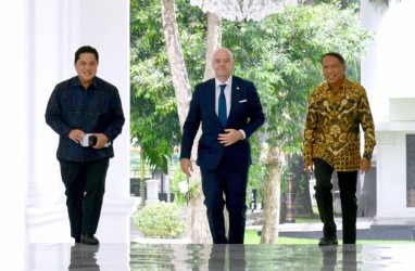 Erick Thohir Ungkap Perannya dalam Pertemuan Presiden Jokowi dan FIFA
