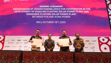 PLN Siap Kerjakan Proyek PLTS Terapung Singkarak dan Saguling