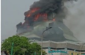 Kronologi Kebakaran Kubah Masjid Jakarta Islamic Center