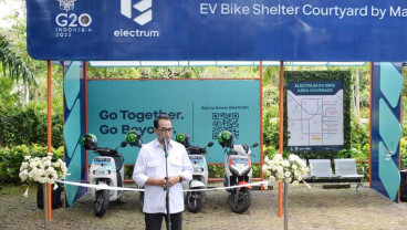 Menhub Siapkan Ojek Motor Listrik Gratis di KTT G20