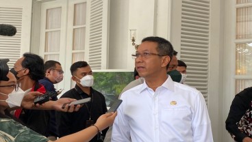 Kebut Penanganan Banjir Jakarta, Heru Budi Hartono Tinjau Waduk Pluit