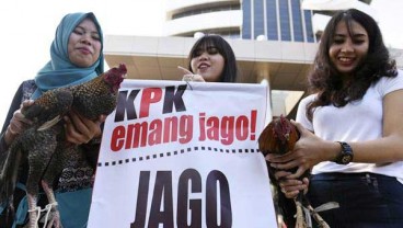 Sewindu Jokowi: Stagnasi Intai Pemberantasan Korupsi