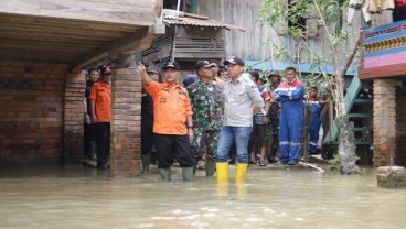 Puluhan Rumah di Muba Terendam Banjir, Normalisasi Sungai Jadi Opsi