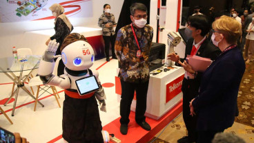 Telkomsel Pamerkan Pemanfaatan 5G di SOE International Conference