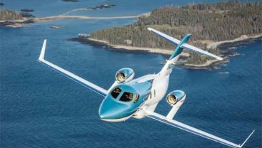 Canggih! Honda Pamer Teknologi Baru di Pesawat HondaJet Elite II