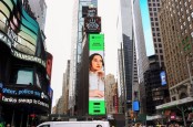 Bangga, Raissa Anggiani Masuk Billboard New York Times Square Berkat Spotify Equal