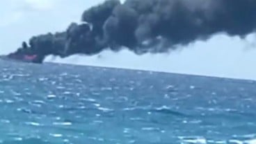 Kapal Feri Cantika 77 Terbakar di Tengah Laut Alor NTT, Bawa 167 Penumpang