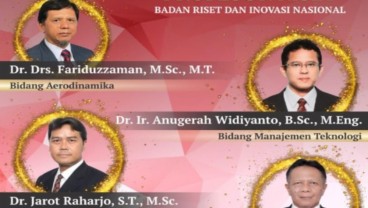 Sosok 4 Profesor Riset yang Dikukuhkan BRIN Hari Ini