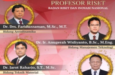 Sosok 4 Profesor Riset yang Dikukuhkan BRIN Hari Ini