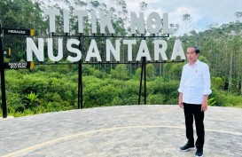 Foto-Foto Penampakan Proyek IKN yang Baru Ditinjau Jokowi