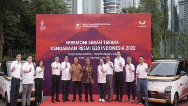 Wuling Serahkan Air ev Kepada Kementerian Sekretariat Negara Untuk G20