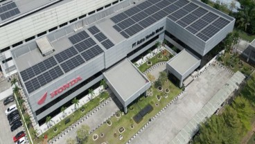 AHM Pasang Panel Surya di Pabrik Perakitan, Segini Daya Listriknya