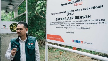 MUJ ONWJ Bangun Sarana Air Bersih bagi Warga Cibarusah Bekasi