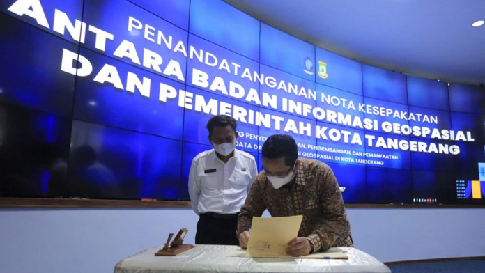 Tangerang Gandeng BIG Kembangkan Satu Peta dan Satu Data