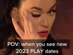Katy Perry Klarifikasi Video Viral soal Mata Kirinya yang Tertutup Sendiri
