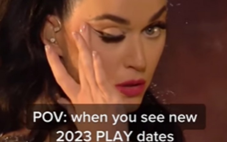 Katy Perry Klarifikasi Video Viral soal Mata Kirinya yang Tertutup Sendiri