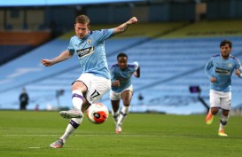 Hasil Leicester vs Manchester City: Gol De Bruyne Bawa City ke Puncak Klasemen