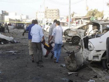 Dua Bom Mobil Meledak di Somalia, Sedikitnya 100 Orang Tewas
