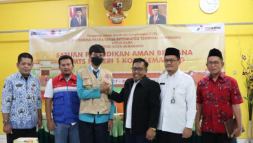Sinergi Pertamina-BPBD-FPRB, Inisiasi Satuan Pendidikan Aman Bencana di Semarang