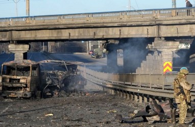 Rusia Rudal Ukraina: Ledakan Besar di Kyiv, Listrik dan Air Langka