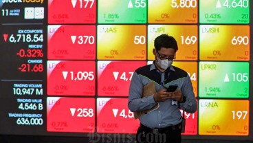 IHSG Fluktuatif Jelang Pengumuman The Fed, GOTO, BUKA & EMTK Terbang