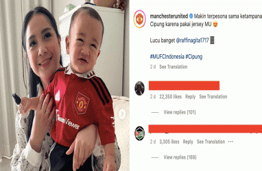 Segini Estimasi Harga Per Postingan Instagram Manchester United, Minat?